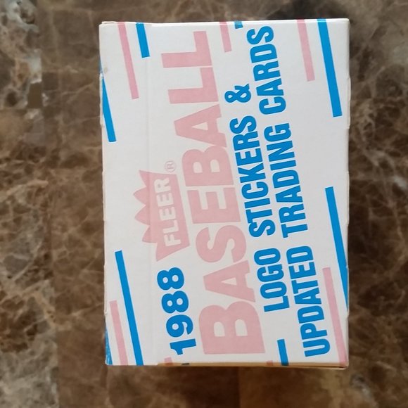 1988 Fleer Baseball Logo Stickers & Updated Trading Card Set - Picture 2 of 3